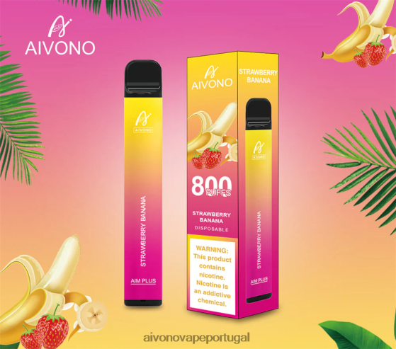banana morango Aivono AIM PLUS 800 280DJX192 | Aivono Portugal